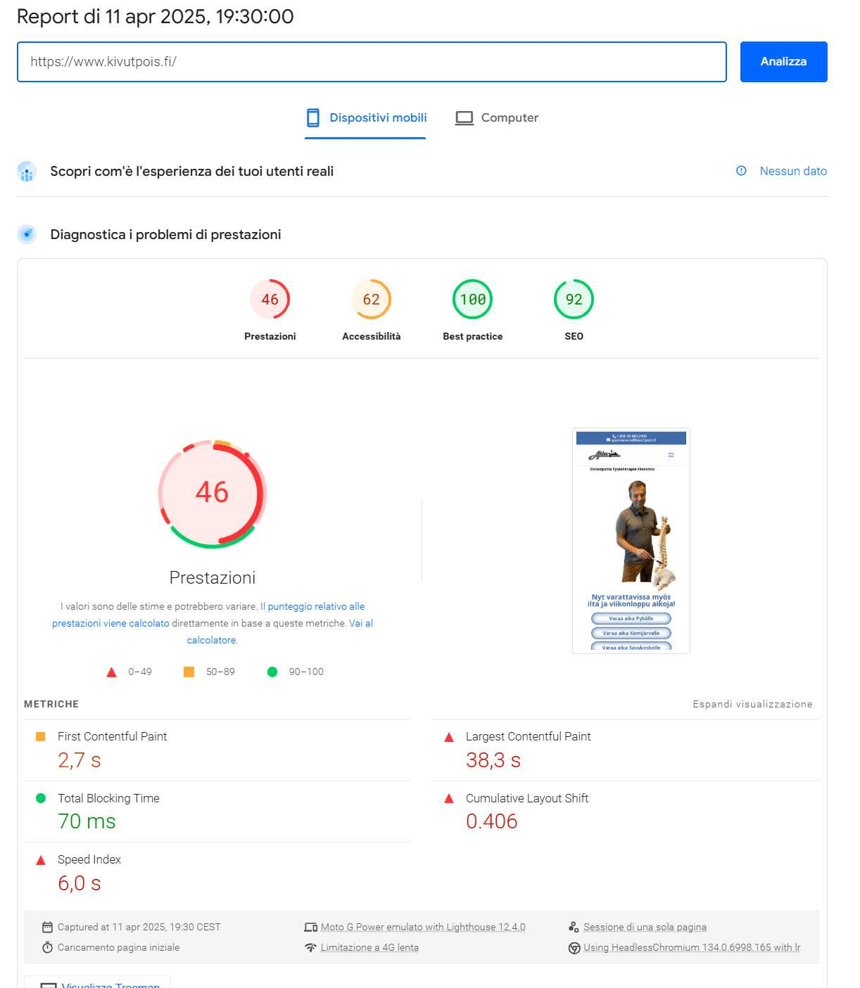 Kivutpois ad aprile 2025