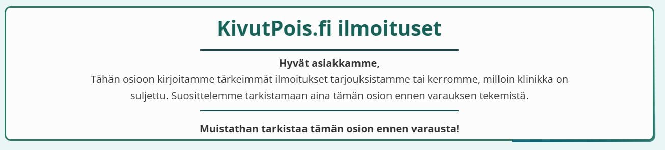 Kivutpois ad aprile 2025