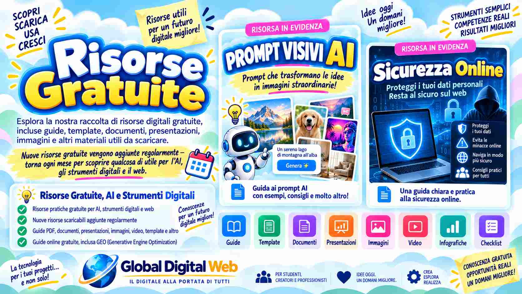 Risorse gratuite di Global Digital Web